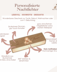 Wandlicht Löwe bunt personalisiert