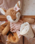 Schmusetuch Reh von Little Dutch personalisiert