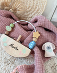 Altalena motoria personalizzata CANE Lucky o ANATRA Edda di Sterntaler