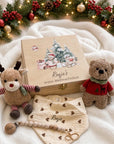Personalisiertes Geschenkset "Erstes Weihnachtsfest"