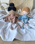 Puppe Schutzengel Fee personalisiert Livia und Louisa