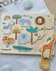 Personalisiertes Kinder Puzzle Safari