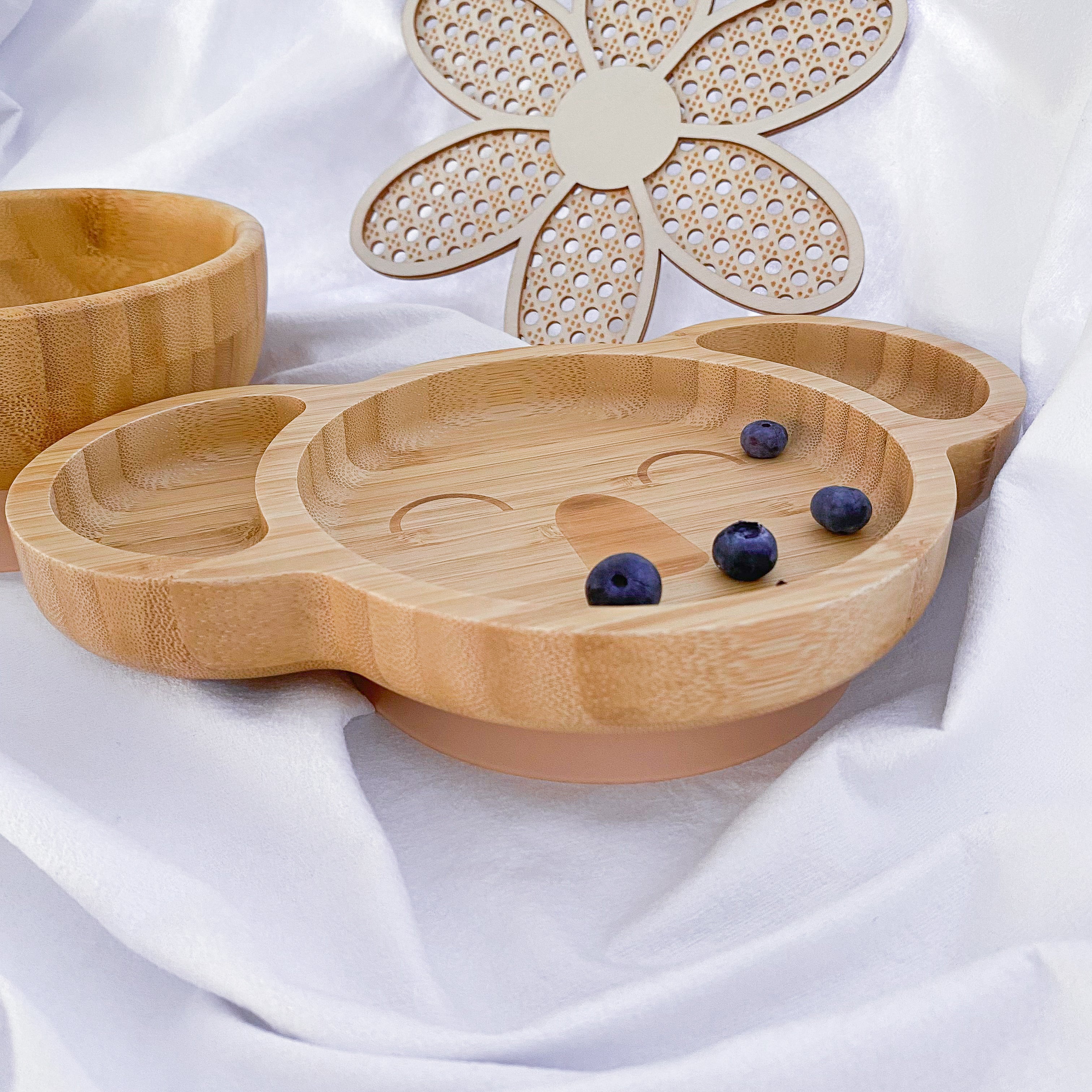 Bambus Kindergeschirr Set Koala