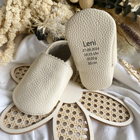 Krabbelschuhe Noel personalisiert
