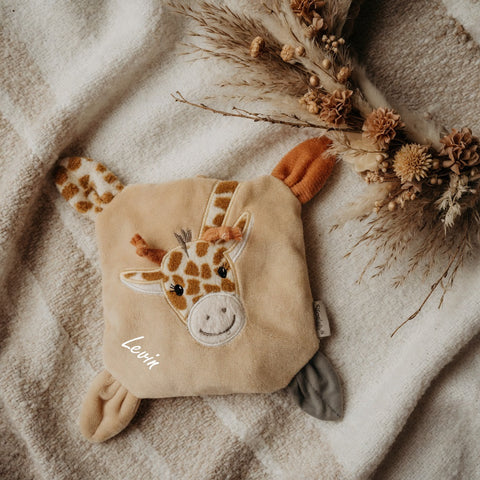 Coussin chauffant personnalisé « Girafe » ou « Lapin » de Sterntaler