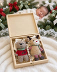 Personalisiertes Geschenkset "Erstes Weihnachtsfest"