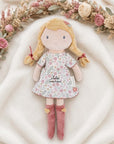 Stoffpuppe Julia oder Rosa personalisiert von Little Dutch