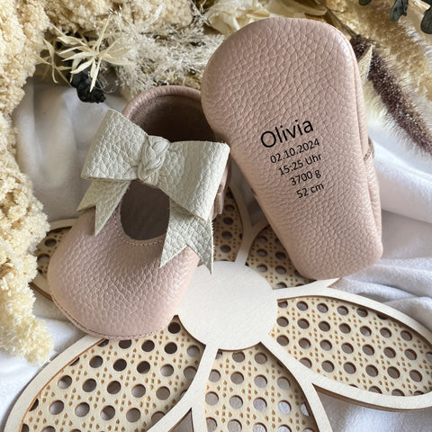 Krabbelschuhe Leni personalisiert