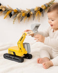 Gabelstapler oder Bagger von small foot personalisiert