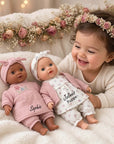Babypuppe klein Philou oder Yara personalisiert von Little Dutch
