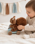 Nachziehtier Reh oder Eichhörnchen von Little Dutch personalisiert