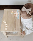 Tabouret coloré personnalisé « Arche de Noé »