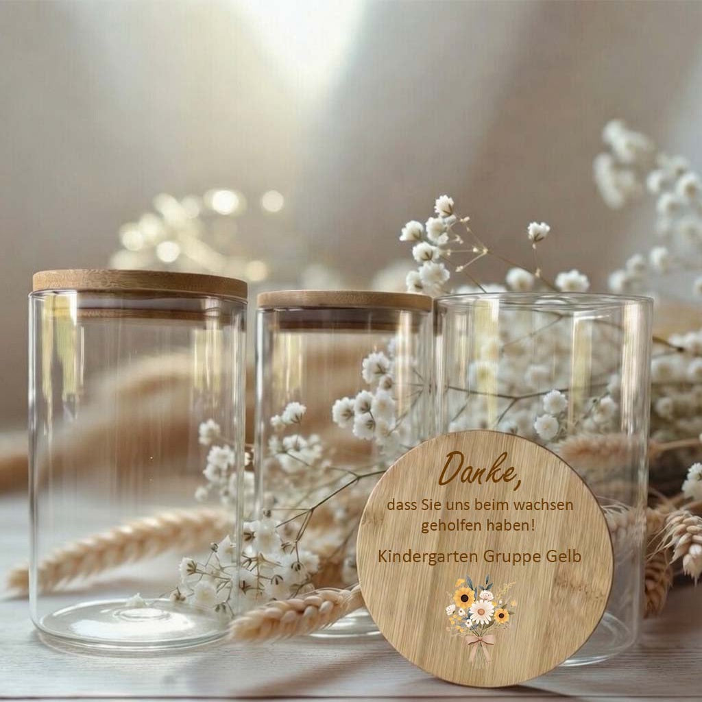 Vorratsglas mit Bambusdeckel
