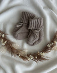 Babydecke, Babyschuhe, Nuggikette & Beissring Waldliebe personalisiert