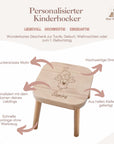 Tabouret pour enfant personnalisé « Ange »