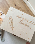 Erinnerungskiste personalisiert Motiv Schultüte