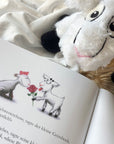 Duftbuch "Der stinkende Geissbock" oder Findet Platz für alle & Personalisiertes Plüschfigur "Geissbock Charly"