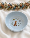 Little Dutch Kindergeschirrset personalisiert blau Fuchs