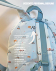 Sac à dos pour enfants personnalisé avec des véhicules