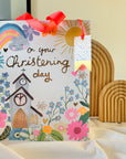 Geschenketasche Taufe Kirchen Motiv 26 x 32 x 14 cm