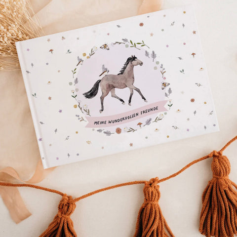 Livre d'or pour la rentrée scolaire : le cheval