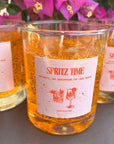 Aperol Spritz Kerze mit Spruch