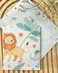 Carte d'anniversaire « Happy Birthday to you » sur le thème de la jungle