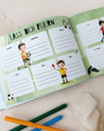 Freundebuch zur Einschulung Fussball