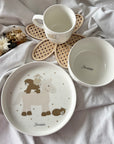 Service de vaisselle pour enfants en porcelaine « Sterntaler » : la ferme