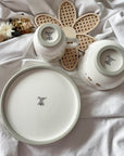 Service de vaisselle pour enfants en porcelaine « Sterntaler » : la ferme