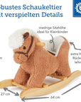 Schaukeltier Pferd Paula personalisiert