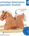 Schaukeltier Pferd Paula personalisiert