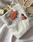 Geschenkset Fuchs Schmusetuch, Handtuch personalisiert von Sterntaler