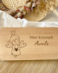 Frühstücksbrettchen personalisiert Engel