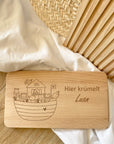 Frühstücksbrettchen personalisiert Arche Noah