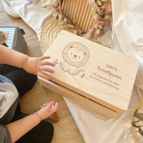 Boîte de rangement personnalisée pour figurines Tonies