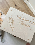 Erinnerungskiste personalisiert Motiv Schultüte