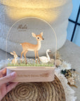 Farbiges Nachtlicht personalisiert Bambi