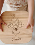 Tabouret pour enfant personnalisé « Ange »