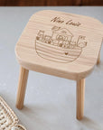 Tabouret pour enfant personnalisé « L'Arche de Noé »