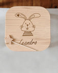 Kinderhocker personalisiert Hase