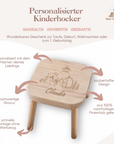 Kinderhocker personalisiert Tipizelt
