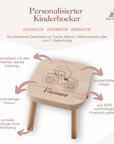 Kinderhocker personalisiert Traktor