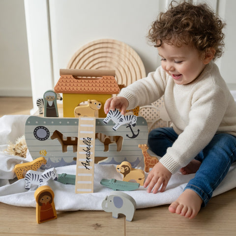 Steckspiel Arche Noah personalisiert