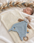 Babydecke und Schmusetuch Fuchs personalisiert