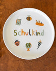 Geschirr Porzellanset "Schulkind"