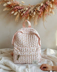 Kinder Rucksack personalisiert Blumen