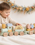 Zug Safari Friends von Little Dutch personalisiert