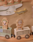 Holzeisenbahn Safari Friends von Little Dutch personalisiert