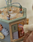 Motorikwürfel Safari Friends personalisiert von Little Dutch